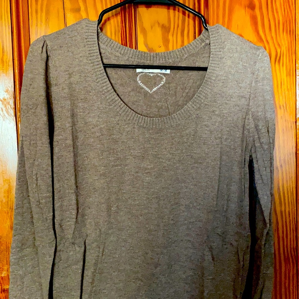 Old Navy Brown Lightweight Sweater